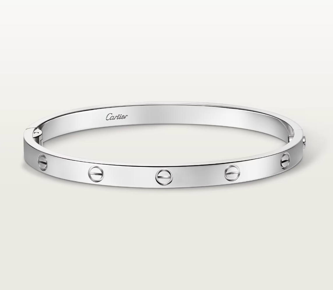 Love Bracelet Medium Model 18K White gold