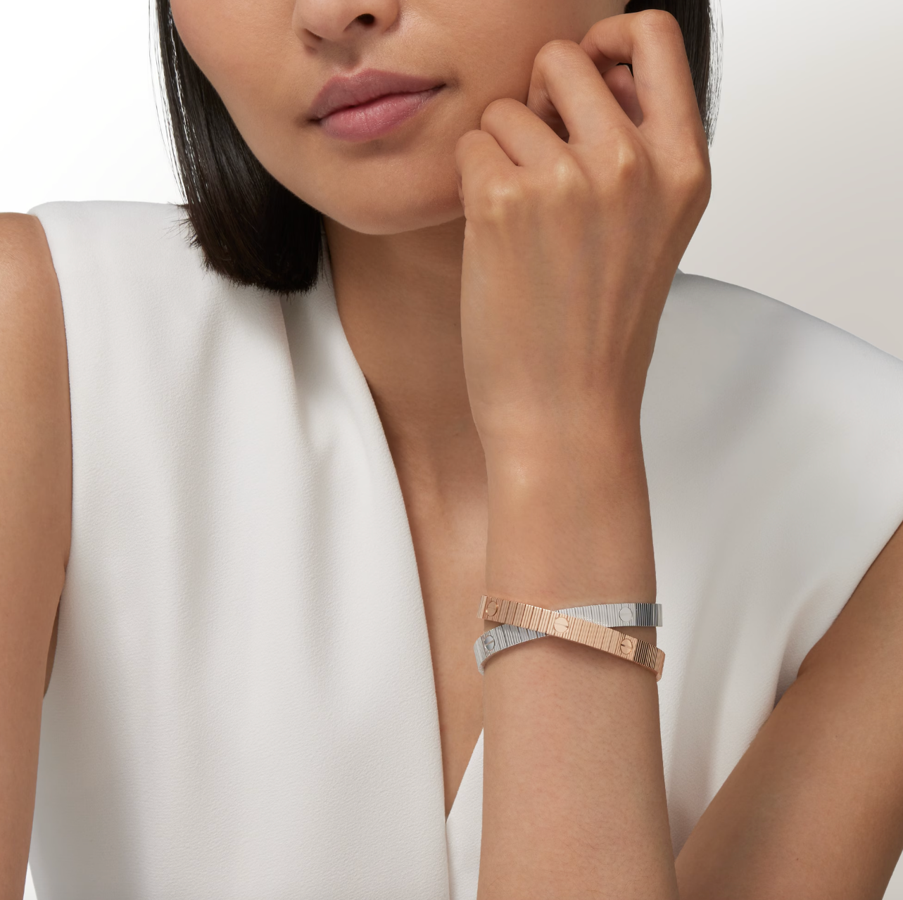 Love Unlimited Bracelet Flexible 18K Rose Gold 2K26