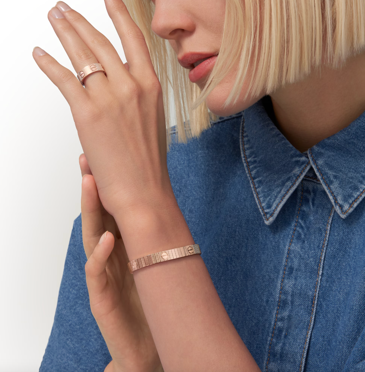 Love Unlimited Bracelet Flexible 18K Rose Gold 2K26