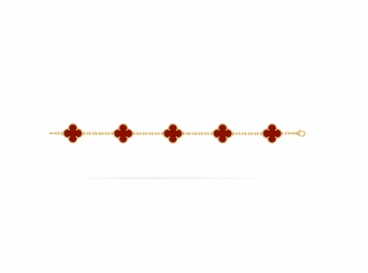 Vintage Alhambra bracelet, 5 motifs