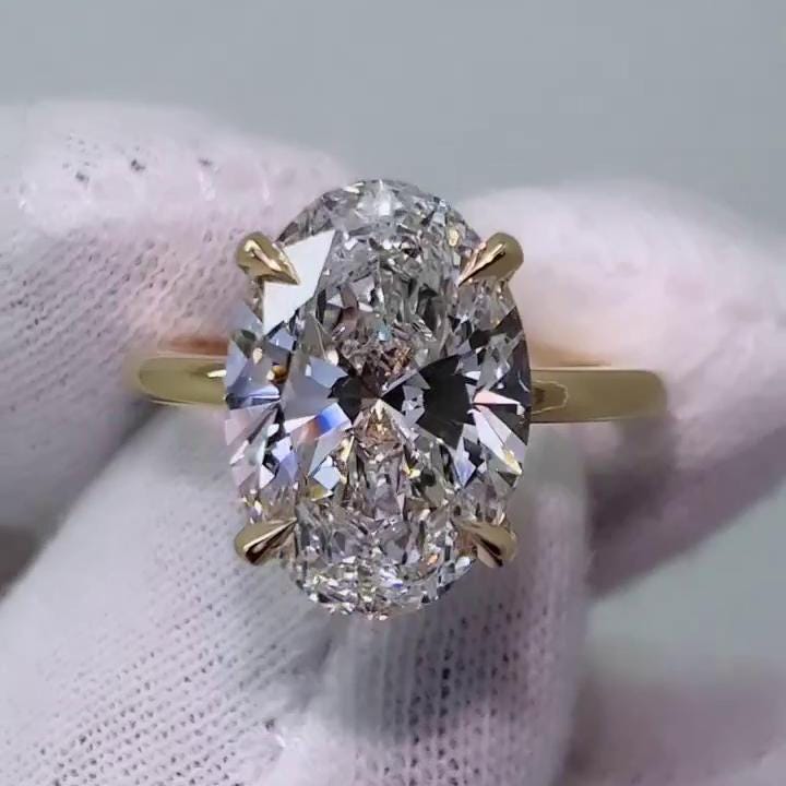 2.70tcw Lab Diamond Engagement Ring | 1.50ct Round Center | IGI | Triple Pavé Halo Style